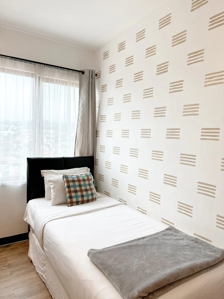 Positano: Kamar lain dengan sliding bed 90 + 90 cm dan AC.
