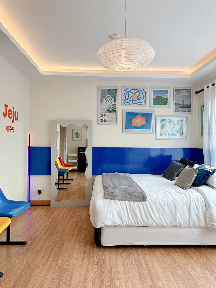 Jeju: Kamar tidurnya: muat 4, maks. 6 dengan extra bed.