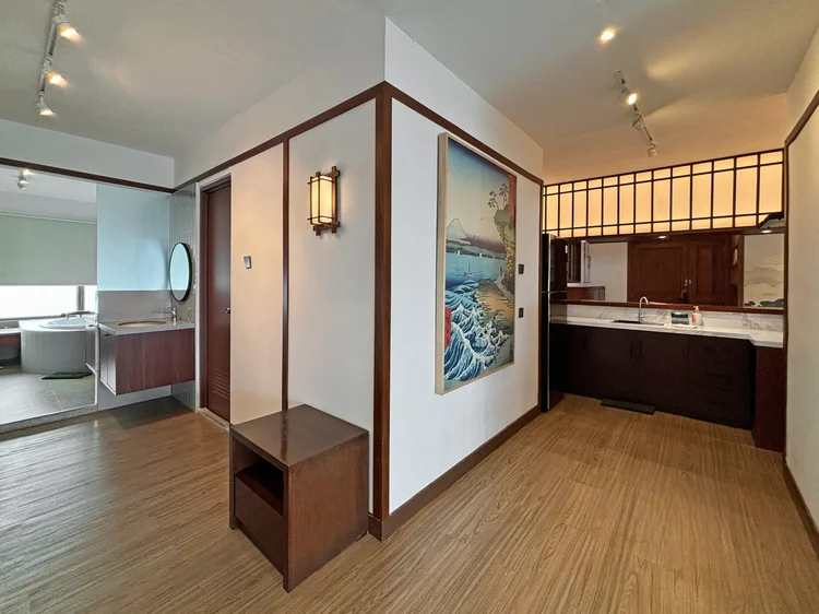Okinawa: AC ada di tiap kamar dan ruang utama, standar di semua unit kami.
