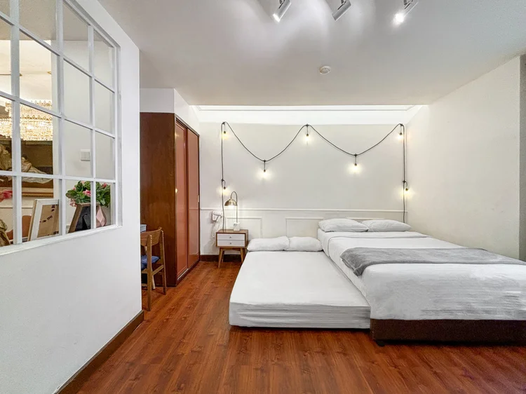 Provence: Muat 5, maks. 6 dengan extra bed; begini tampilannya saat kasur ditarik penuh.